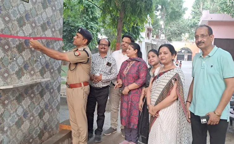 फिरोजाबाद: सेवा पथ समिति ने रामनगर में लगाया ठंडे पानी का कूल पॉइंट