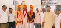 फिरोजाबाद: प्रजापति समाज ने यशवर्धन और आर्यन का किया सम्मान