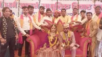 फिरोजाबाद: बाबा खाटू श्याम सेवा समिति ने 42 कन्याओं के किये हाथ पीले