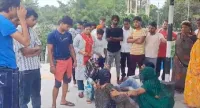 फिरोजाबाद: रेलवे ट्रैक क्रॉस करते समय राजधानी की चपेट में आने से दो लोगों की मौत
