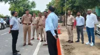 शिकोहाबाद: कांवड़ यात्रा की तैयारियों का डीएम और एसएसपी ने किया निरीक्षण