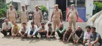 फिरोजाबाद: शांति भंग के आरोप में 11 लोग गिरफ्तार