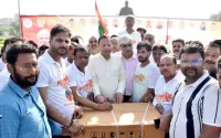 फिरोजाबाद: नमो युवा रन मैराथन में हजारों युवाओं ने लगाई दौड़