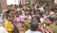 फिरोजाबाद: नवरात्रि के चौथे दिन घर-घर हुई मां कूष्मांडा की आराधना