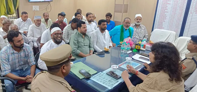 टूंडला.: मुहर्रम को लेकर हुई पीस कमेटी की बैठक