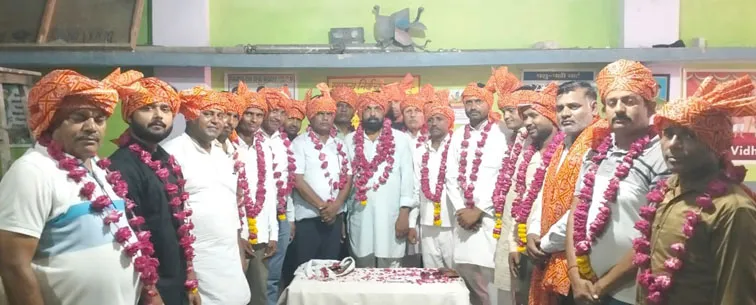 फिरोजाबाद: भाजपा उत्तर मंडल के पदाधिकारियों का हुआ स्वागत