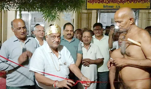 फिरोजाबाद: मुनि श्री के वर्षायोग में चार माह तक बहेगी धर्म की बयार