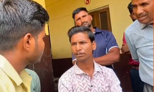 फिरोजाबाद: भगवान पर टिप्पणी करने वाले शिक्षक को बजरंग दल ने सिखाया सबक