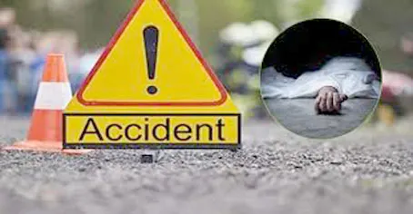 फिरोजाबाद: बटेश्वर मंदिर जाते समय डंपर ने बाइक को मारी टक्कर