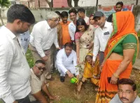 फिरोजाबाद: भाजपाईयों ने पौधारोपण कर पर्यावरण संरक्षण का दिया संदेश