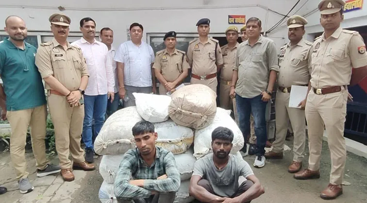 फिरोजाबाद: 50 लाख रुपए की अफीम के साथ दो तस्कर गिरफ्तार