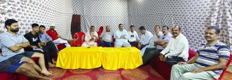 फिरोजाबाद: लेबर कॉलोनी रामलीला महोत्सव समिति के कार्यालय का हुआ शुभारम्भ