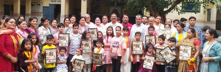 फिरोजाबाद: मेरे कान्हा सबसे सुन्दर प्रतियोगिता के विजयी प्रतिभागी हुए सम्मानित