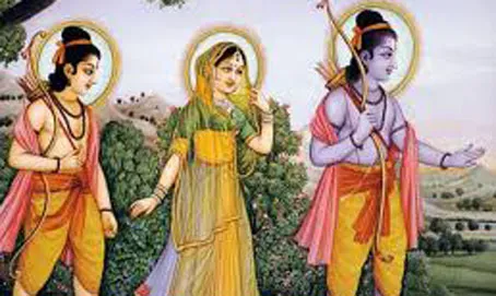 फिरोजाबाद: लेबर काॅलौनी रामलीला महोत्सव में राम को 14 वर्ष का हुआ वनवास