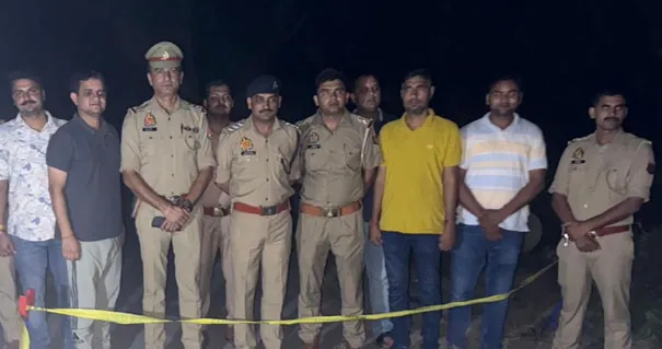 शिकोहाबाद: लुटेरों से हुई पुलिस की मुठभेड़, एक के पैर में लगी गोली