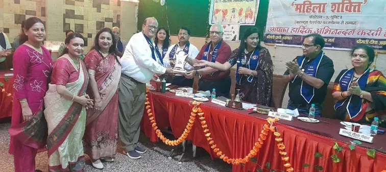 फिरोजाबाद: महिला शक्ति के सेवा, समर्पण, सप्ताह कार्यक्रम का हुआ समापन