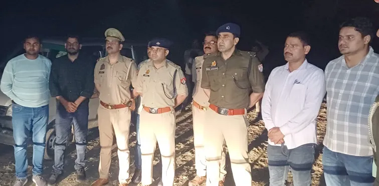 फिरोजाबाद: बिजली तार चोर गिरोह के चार बदमाश गिरफ्तार