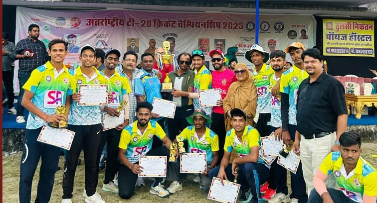 फिरोजाबाद: अंतर्राष्ट्रीय चौम्पियन शिप में सेंट्रल जोन की टीम रही विजेता