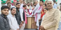 फिरोजाबाद: सपा कार्यालय पर मनाई गई कांशीराम की पुण्यतिथि