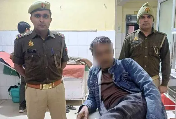 शिकोहाबाद: मुठभेड़ में पोक्सो एक्ट का आरोपी को लगी गोली, घायल