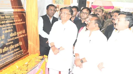 फिरोजाबाद: उद्यान विभाग परिसर में गूंजी शहनाई, 351 जोड़ो का हुआ विवाह