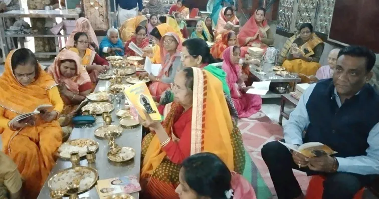 फ़िरोज़ाबाद: शांतिनाथ के विधान से सुख, शांति, समृद्धि की होती है प्राप्ति-जैन मुनि