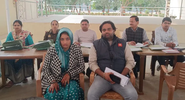 फिरोजाबाद: पांच परिवारों का सुलहनामा कराकर भेजा घर