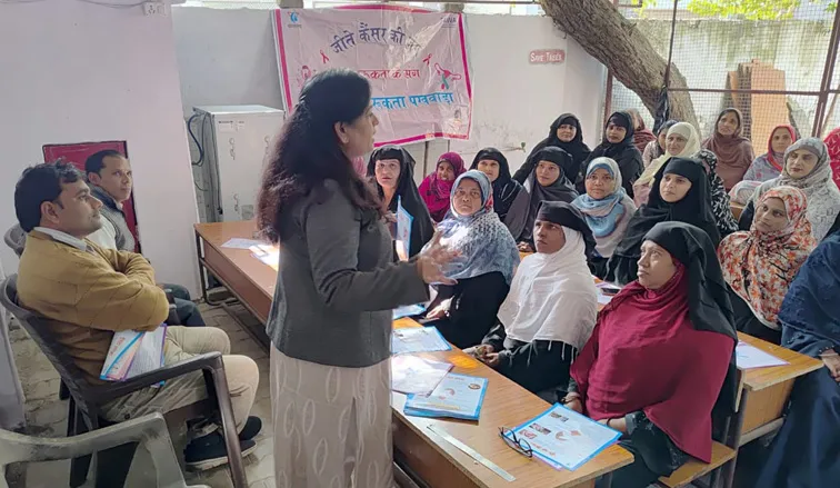 फिरोजाबाद: स्तन, गर्भाशय ग्रीवा कैंसर का इलाज शुरूआती दौर में संभव