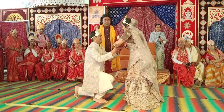 फ़िरोज़ाबाद: गाजे-बाजे के साथ निकली भगवान तीर्थशंकर की जन्मोत्सव यात्रा