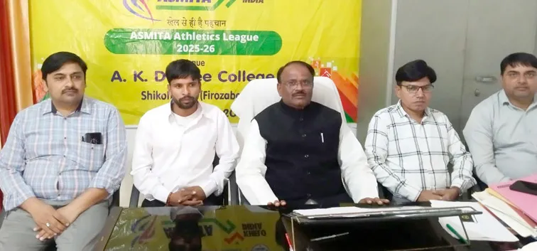 फिरोजाबाद: एथलेटिक्स के नवागत पदाधिकारियों को बधाई 