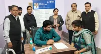 फिरोजाबाद: शिविर में 150 मरीजों के स्वास्थ्य का हुआ परीक्षण