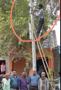 फिरोजाबाद: नगर निगम ने सैलई शांती रोड पर लगवाई मरकरी लाइट