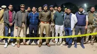 फिरोजाबाद: मुठभेंड में दो बदमाश गिरफ्तार, पुलिस की गोली से हुए घायल