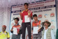 फिरोजाबाद: गुलशन ने दो, इंशिता ने एक स्वर्ण पदक किया हासिल 