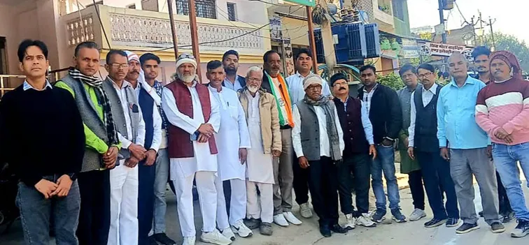 फिरोजाबाद: दिल्ली में होने वाली रैली को लेकर कांग्रेस की बैठक