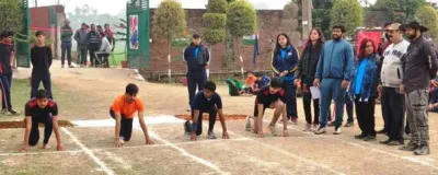 शिकोहाबाद: ज्ञानदीप पब्लिक स्कूल में वार्षिक प्रतियोगिता में छात्र-छात्राओं ने दिखाया दमखम