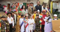 फिरोजाबाद: शिक्षण संस्थानों में धूमधाम से मना 77 वॉ गणंतंत्र दिवस