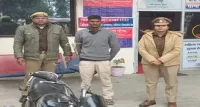 फिरोजाबाद: बाइक चोर सहित तीन अपराधी पकड़े