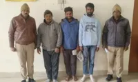 फिरोजाबाद: दुकानों के शटर काटकर चोरी करने वाले गिरोह के तीन सदस्य गिरफ्तार