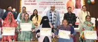 फिरोजाबाद: प्रधानमंत्री शहरी आवास के 1839 लाभर्थियों को प्रमाण पत्र किये प्रदान
