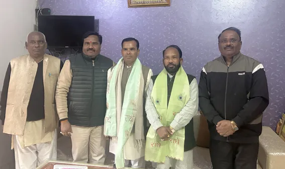 शिकोहाबाद: पूर्व प्रदेश महामंत्री भाजपा ओवीसी मोर्चा का स्वागत