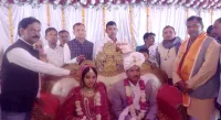 फिरोजाबाद:  महात्मा ज्योतिवाराव फूले सेवा समिति 65 जोड़ो का विवाह कराया सम्पन्न