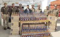 फिरोजाबाद: 200 पेटी अग्रेंजी शराब बरामद, एक गिरफ्तार
