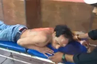 फिरोजाबाद: चूड़ी फैक्ट्री में काम करते समय मजदूर झुलसा